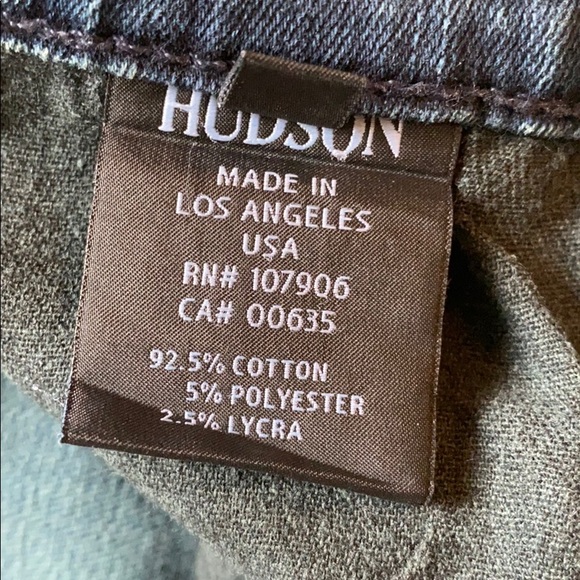 Hudson Nico Midrise Skinny India Green s - Picture 4 of 8